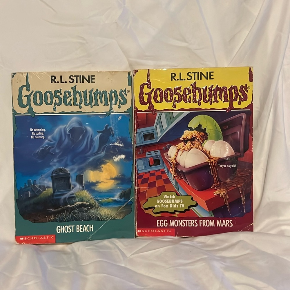 Goosebumps books by R.L Stine Two books